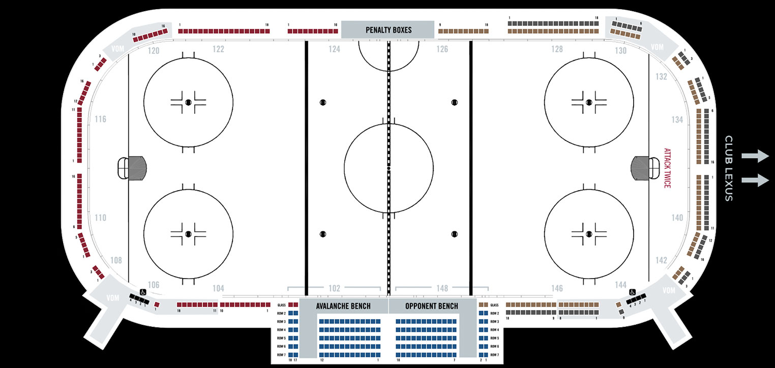 Colorado Avalanche Club Lexus